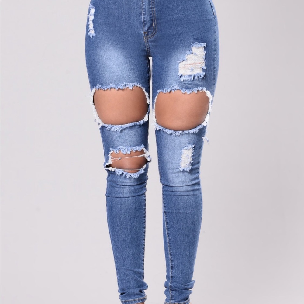 High waisted fashion nova jeans